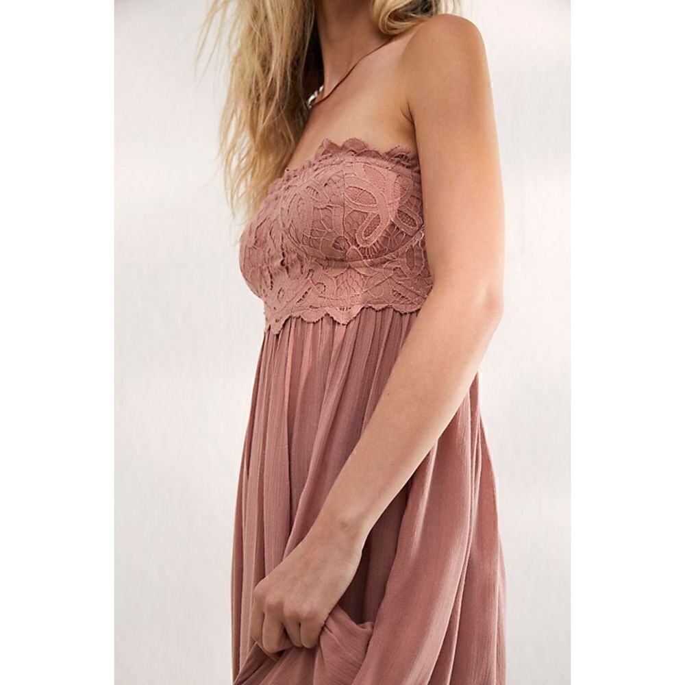 Free People - Adella Corset Maxi rose - Picture 3 of 6
